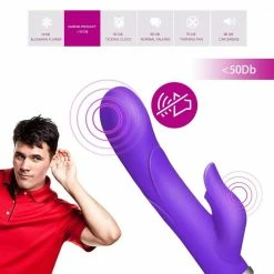 Kinky Cloth Clit Vibrators Wild Wabbit Multi Speeds G-spot And Clitoris Vibrator