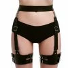 Kinky Cloth Waist & Leg Garter Harness