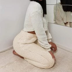 Kinky Cloth Warm Furry Jogger Pants DDLG - Daddy / Little