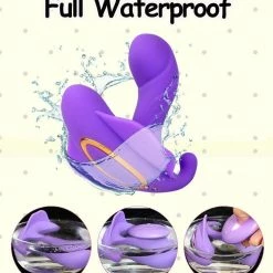 Kinky Cloth Wearable Dildo Vibrator Combo With Remote Control