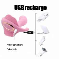 Kinky Cloth Wearable Dildo Vibrator Combo With Remote Control