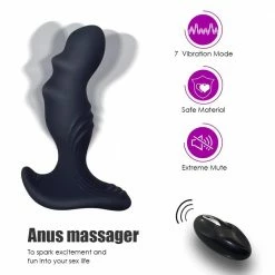 Kinky Cloth Prostate Massagers Wearable Prostate Massager With 7 Speed Wireless Remote