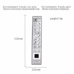 Kinky Cloth Web 1.0 Pixel Enamel Pins