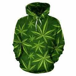 Kinky Cloth Weed Leaf Hoodie Stoner
