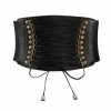 Kinky Cloth Wide Cummerbund Corset BDSM