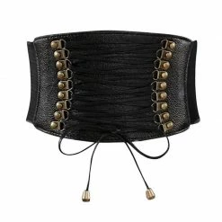 Kinky Cloth Wide Cummerbund Corset BDSM