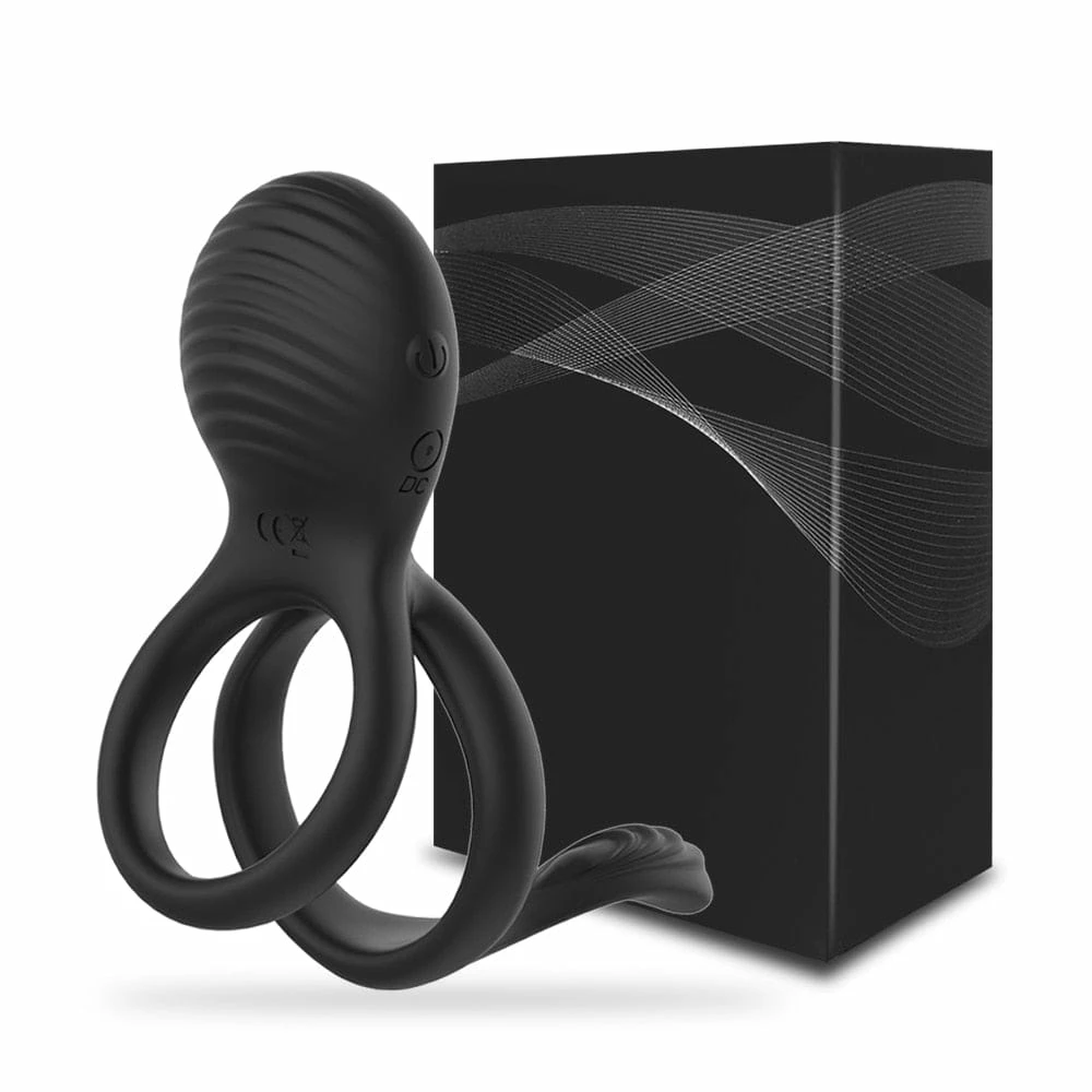 Kinky Cloth SQDX Wireless Cockring Vibrator Cock Rings 5 Kinky Cloth SQDX Wireless Cockring Vibrator Cock Rings