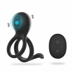 Kinky Cloth SQDX Wireless Cockring Vibrator Cock Rings 16 Kinky Cloth SQDX Wireless Cockring Vibrator Cock Rings