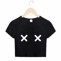 Kinky Cloth X X Crop Top