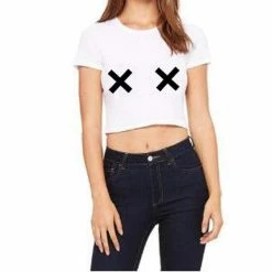 Kinky Cloth X X Crop Top