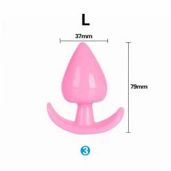 Kinky Cloth XL Silicone Plug Anal Toys