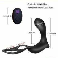 Kinky Cloth XLT Male Prostate Vibrator Plug W/ Remote Control Sissy 17 Kinky Cloth XLT Male Prostate Vibrator Plug W/ Remote Control Sissy