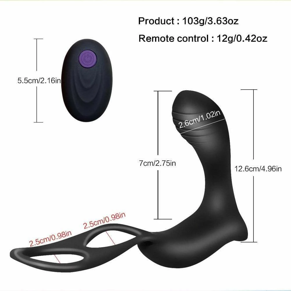 Kinky Cloth XLT Male Prostate Vibrator Plug W/ Remote Control Sissy 6 Kinky Cloth XLT Male Prostate Vibrator Plug W/ Remote Control Sissy