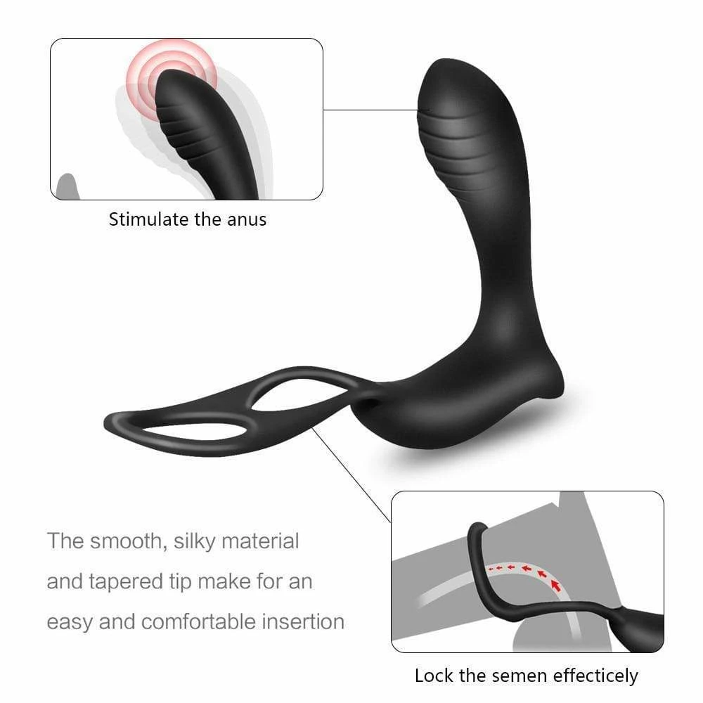 Kinky Cloth XLT Male Prostate Vibrator Plug W/ Remote Control Sissy 3 Kinky Cloth XLT Male Prostate Vibrator Plug W/ Remote Control Sissy