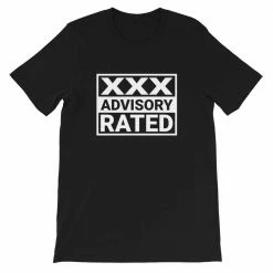 Kinky Cloth XXX Advisory Rated T-Shirt DDLG - Daddy / Little