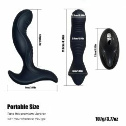 Kinky Cloth YEROS™ Prostate Massager Toy With Remote Control For Men Prostate Massagers 9 Kinky Cloth YEROS™ Prostate Massager Toy With Remote Control For Men Prostate Massagers