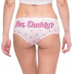 Kinky Cloth Yes Daddy Hearts Panties