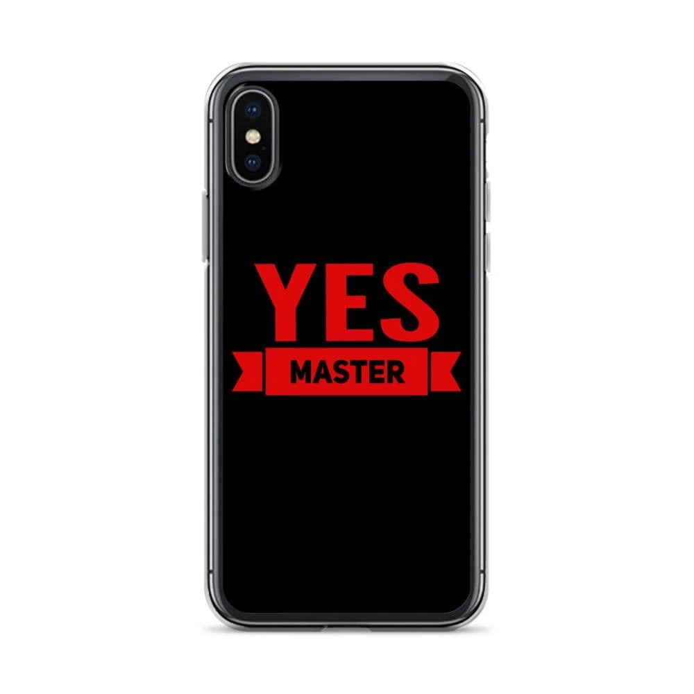 Kinky Cloth Yes Master Flag Red IPhone Case BDSM 20 Kinky Cloth Yes Master Flag Red IPhone Case BDSM