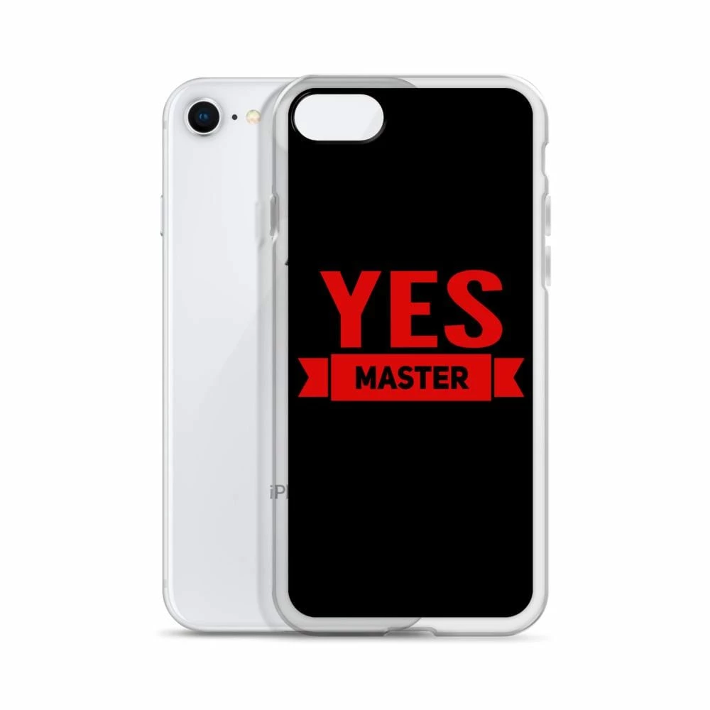 Kinky Cloth Yes Master Flag Red IPhone Case BDSM 1 Kinky Cloth Yes Master Flag Red IPhone Case BDSM