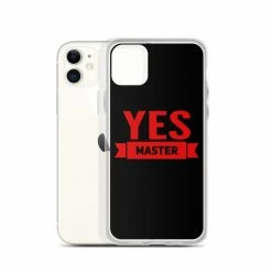 Kinky Cloth Yes Master Flag Red IPhone Case BDSM