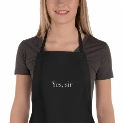 Kinky Cloth BDSM Yes Sir Apron