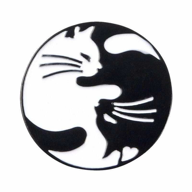 Kinky Cloth Kawaii Yin Yang Kitty Cat Enamel Pin 4 Kinky Cloth Kawaii Yin Yang Kitty Cat Enamel Pin