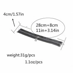 Kinky Cloth Zipper Choker