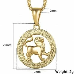 Kinky Cloth Zodiac Sign Gold Pendant Necklace Astrology 28 Kinky Cloth Zodiac Sign Gold Pendant Necklace Astrology
